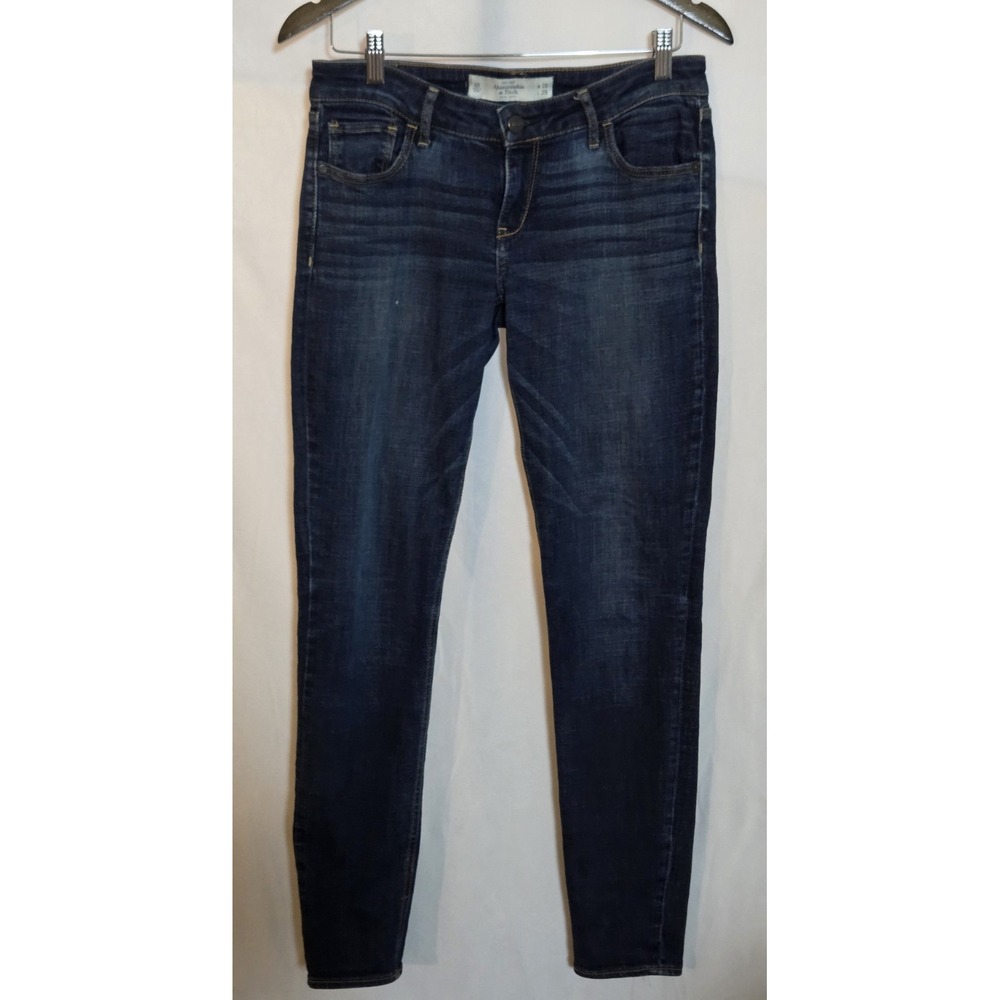 Abercrombie & Fitch Dark Blue Skinny Jeans